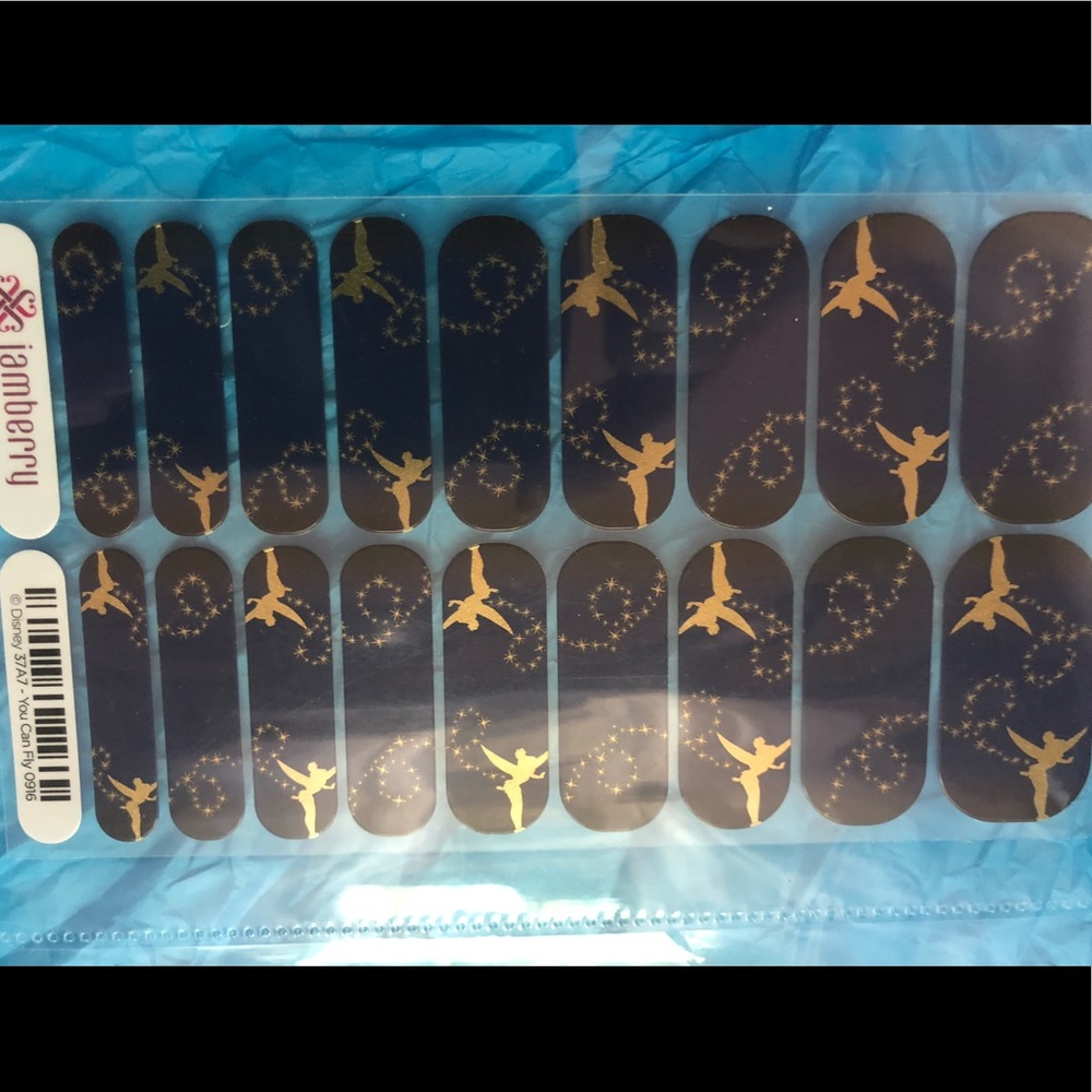 Tinkerbell-Jamberry Nail Wraps FULL Sheet